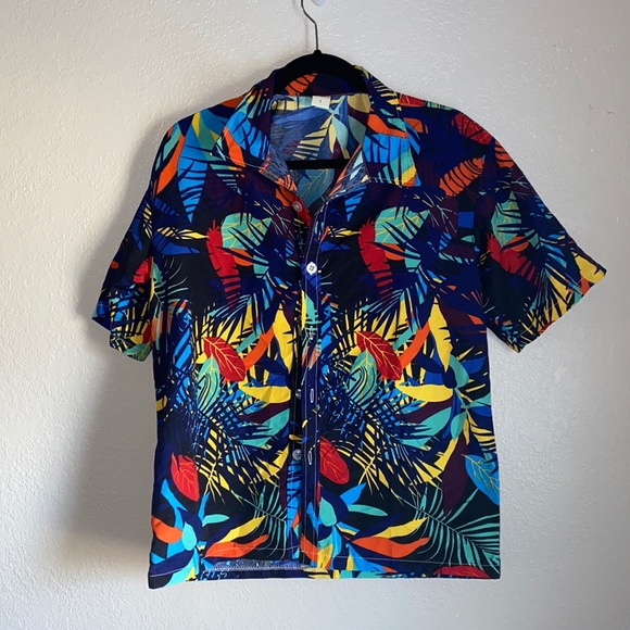 Tropical Swim Shirt - Picture 1 of 4